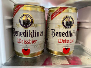 德國 Benediktiner Weissbier【桶裝】百帝皇修道院小麥啤 (白麥) – 5L