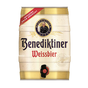 德國 Benediktiner Weissbier【桶裝】百帝皇修道院小麥啤 (白麥) – 5L