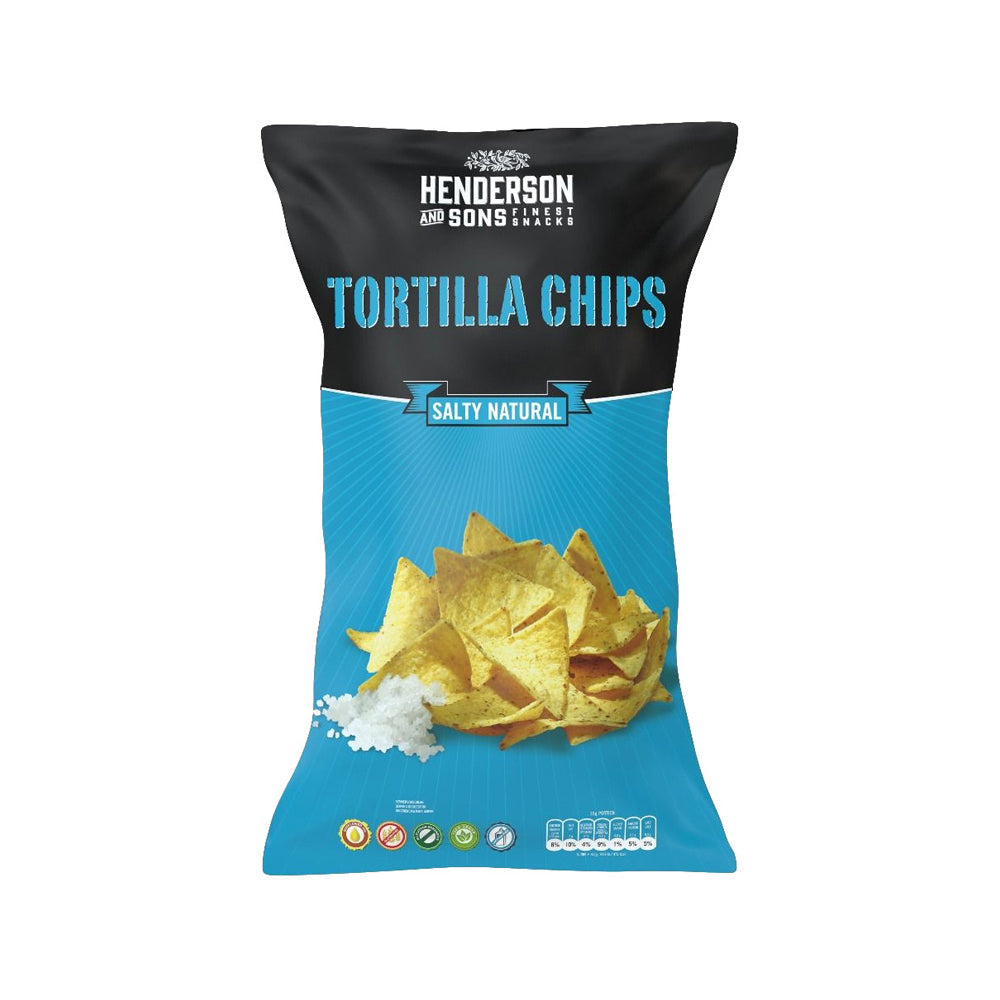 德國 Henderson & Sons Tortilla Chips【天然海鹽味】墨西哥粟米片