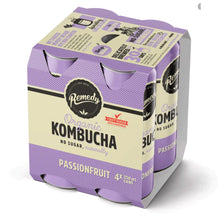 Load image into Gallery viewer, 澳洲 Remedy【天然無糖碳酸飲料】康普茶 Kombucha 250ml x 4罐裝
