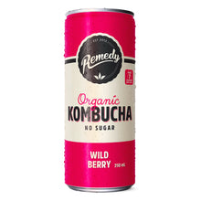 Load image into Gallery viewer, 澳洲 Remedy【天然無糖碳酸飲料】康普茶 Kombucha 250ml x 4罐裝
